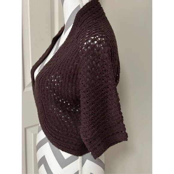 Bolero sweater, Hooked Up by IOT - Picture 2 of 9